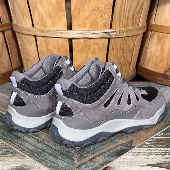 Earth Origins Trail Tristan Thistle Gray Tan Suede Textile Hiking Boots Womens 8 - Picture 5 of 11